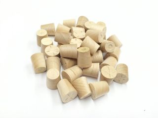 8mm Maple Cross Grain Tapered Wooden Plugs 100pcs