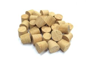 1/2 Inch Agba Tapered Wooden Plugs 100pcs