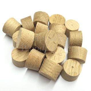 14mm European Oak Cross Grain Tapered Wooden Plugs 100pcs