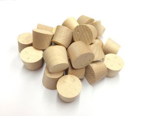 18mm Maple Tapered Wooden Plugs 100pcs