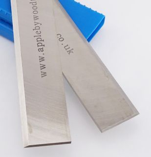 220 x 30 x 3mm HSS Resharpenable Planer Blades 1 Pair