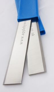 220 x 20 x 2.5mm HSS Resharpenable Planer Blades 1Pair