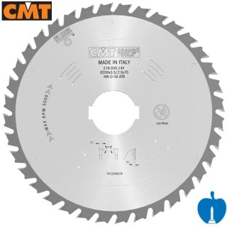 300mm Diameter 28 Tooth CMT Multi Rip Anti Kick-back Circular Saw Blade With 70mm Bore 278.028.12V