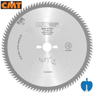 300mm 96 Tooth CMT Triple Chip Panel Sizing Saw Blade with 30mm Bore 281.096.12M