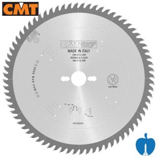 400mm 60 Tooth CMT Finish Cut Table / Rip Saw Blade with 30mm Bore 285.060.16M