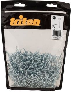 Triton Pocket Hole Screws 8mm x 1-1/4” - 500 Pieces 