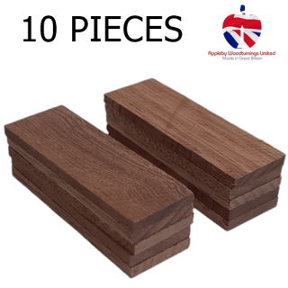 10 Pack 85mm Long X 30mm Wide Sapele Hardwood Packers 5mm Thickness To Aid Fitting of FD30 & FD60 Fire Rated Window & Door Sets