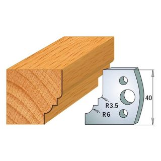 40mm Euro Profile No.19 Knives CMT 690.019 - 1 pair