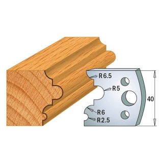 40mm Euro Profile No.36 Knives CMT 690.036 - 1 pair