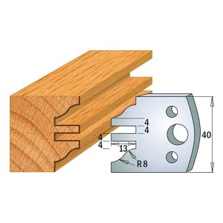 40mm Euro Profile No.97 Knives CMT 690.097 - 1 pair