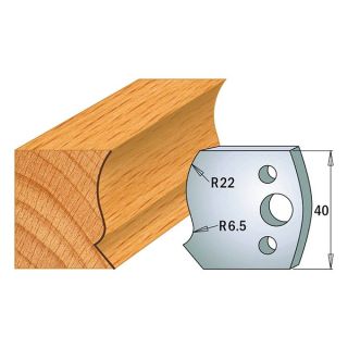 Profile No.128 40mm Euro Knives, Limiters and sets 