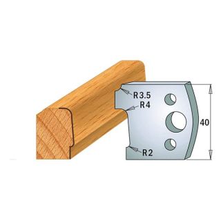 Profile No.130 40mm Euro Knives, Limiters and sets 