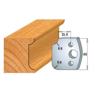 40mm Euro Profile No.174 Knives CMT 690.174 - 1 pair