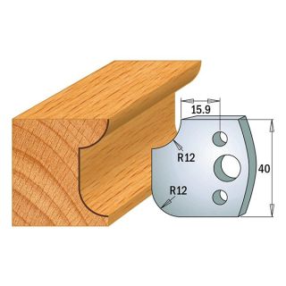 40mm Euro Profile No.176 Knives CMT 690.176 - 1 pair