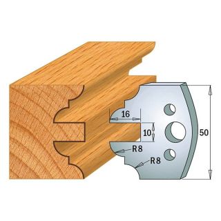 Profile No.523 50mm Euro Knives, Limiters and Sets