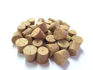 12mm Balau Cross Grain Tapered Wooden Plugs 100pcs