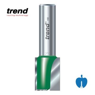 Trend Straight cut 18.25mm dia x 19.1mm cut length, Shank = 1/2"