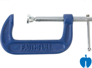 Faithfull Medium-Duty G-Clamp 150mm (6in)