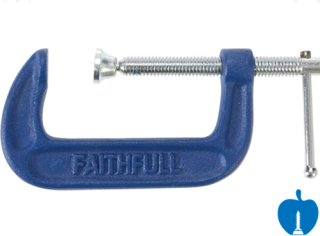 Faithfull Medium-Duty G-Clamp 200mm (8in)