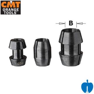 6mm Internal Bore CMT Collet For Use With 12.7mm CMT Router Extension 796.001.01