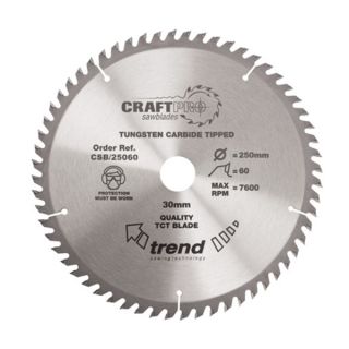 350mm Diameter 64 Tooth Trend Rip Cut / Table Saw Blade With 30mm Bore CSB/35064