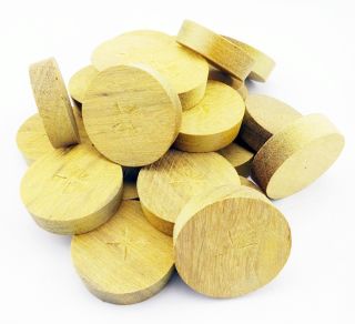 Appleby Woodturnings Proud Suppliers Of  45mm Greenheart Tapered Wooden Plugs 100pcs