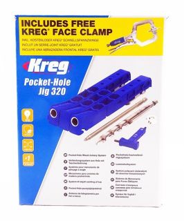 Kreg Pocket-Hole Jig 320 PROMO with FREE Classic Face Clamp