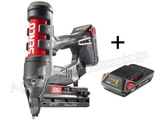 Senco 6E7001N F18 Brad Nailer with 2nd Battery