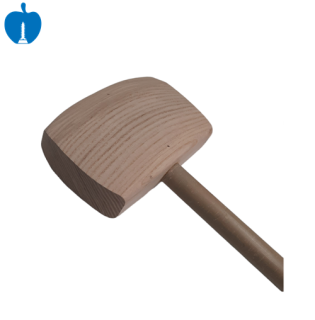 Whisky Barrel Flogger Mallet for Plug Removal with Ash Head and 800mm Bamboo Shaft