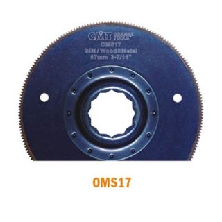 87mm Radial Saw Blade for Wood and Metal with Arbor for Fein SuperCut and Festool Vecturo 