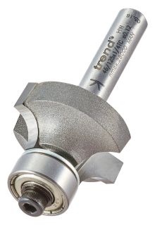 Trend Bearing Guided Ovolo Router Cutter 6.0mm Radius 24.7mm dia S=1/4"