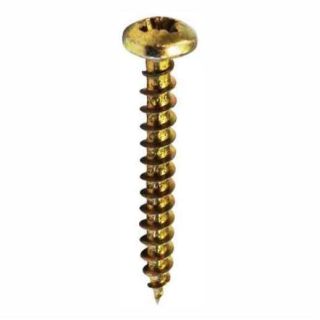 5.0mm x 30mm REISSER R2 Pan Head Yellow Woodscrews - 1 Box 500pcs